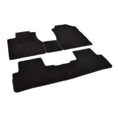 Πατάκια δαπέδου μοκέτας Standard μαύρα συμβατά για Honda CR-V III (RE) 4τμχ