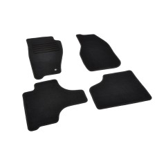 Πατάκια δαπέδου μοκέτας Standard μαύρα συμβατά για Jeep Cherokee IV (KK) 4τμχ.