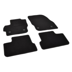 Πατάκια δαπέδου μοκέτας Standard μαύρα συμβατά για Mazda 3 (BL) 4τμχ.