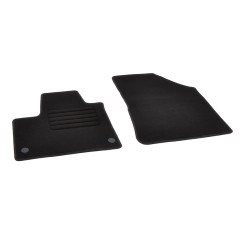 Πατάκια δαπέδου μοκέτας Standard μαύρα συμβατά για Renault Kangoo (III)/ Mercedes Benz Citan/ Nissan Townstar 2τμχ.