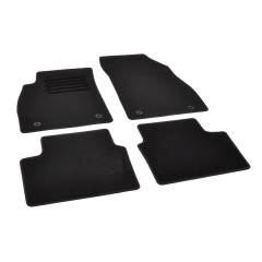 Πατάκια δαπέδου μοκέτας Standard μαύρα για Opel Insignia (A) / Chevrolet Malibu 4τμχ