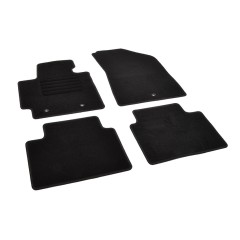 Πατάκια δαπέδου μοκέτας Standard μαύρα για Kia Soul (II) 4τμχ