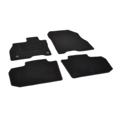 Πατάκια δαπέδου μοκέτας Standard μαύρα συμβατά για Nissan Leaf II 4τμχ.