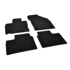 Πατάκια δαπέδου μοκέτας Standard μαύρα συμβατά για Suzuki Ignis (III) 4τμχ