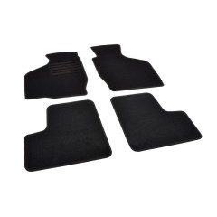 Πατάκια δαπέδου μοκέτας Standard μαύρα συμβατά για Suzuki Ignis (I) 4τμχ.