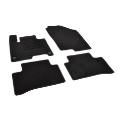 Πατάκια δαπέδου μοκέτας Standard μαύρα για Kia Sportage V 4τμχ
