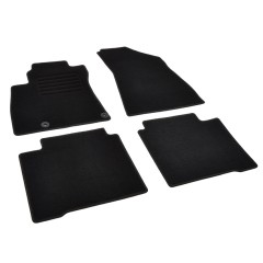 Πατάκια δαπέδου μοκέτας Standard μαύρα συμβατά για Kia Niro ΙΙ (SG2) 4τμχ.