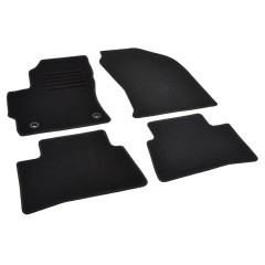 Πατάκια δαπέδου μοκέτας Standard μαύρα συμβατά για Toyota Corolla Cross 4τμχ.