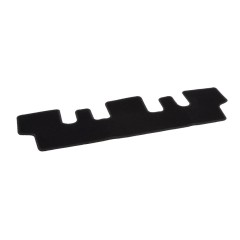 Πατάκι δαπέδου μοκέτας Standard μαύρo για Citroen C4 Picasso (3η σειρά καθισμάτων) 1τμχ