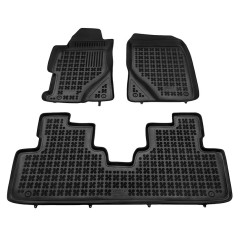 Πατάκια δαπέδου λαστιχένια συμβατά για Honda Civic (VII) 4D 3τμχ