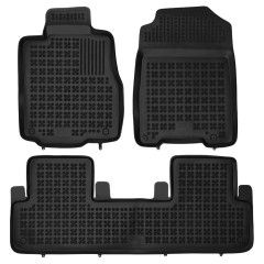 Πατάκια δαπέδου λαστιχένια συμβατά για Honda CRV IV (RM) 3τμχ