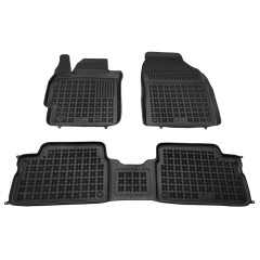 Πατάκια δαπέδου λαστιχένια για Toyota Auris (I)/ Corolla (X) 4D (E140/E150) 3τμχ