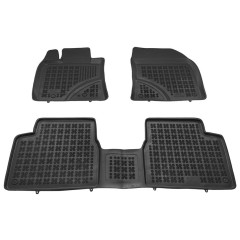 Πατάκια δαπέδου λαστιχένια συμβατά για Toyota Avensis III (T27) 3τμχ