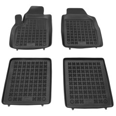Πατάκια δαπέδου λαστιχένια συμβατά για Fiat Panda II 4τμχ