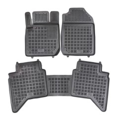 Πατάκια δαπέδου λαστιχένια συμβατά για Isuzu D-Max III 4D 3τμχ