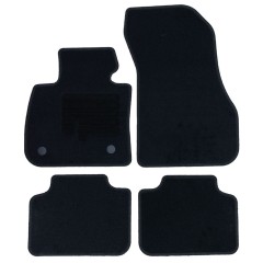 Πατάκια δαπέδου μοκέτας Standard μαύρα για BMW 5 Series (E60/E61) 4τμχ