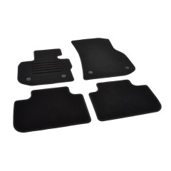 Πατάκια δαπέδου μοκέτας Standard μαύρα συμβατά για Bmw X4 (G02)