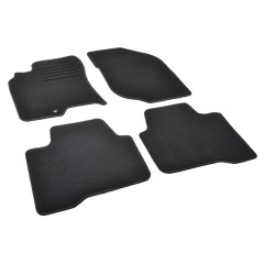 Πατάκια δαπέδου μοκέτας Standard μαύρα συμβατά για Nissan X-Trail (T30) 4τμχ