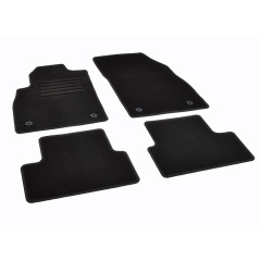 Πατάκια δαπέδου μοκέτας Standard μαύρα συμβατά για Opel Astra (J) 4τμχ