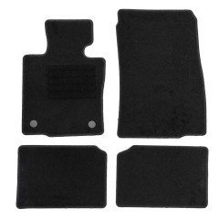 Πατάκια δαπέδου μοκέτας Standard μαύρα για Mini Countryman (χωρίς σήμα) 4τμχ.