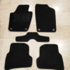 Ολόκληρο σετ Μοκέτα Las Vegas Μαύρη για VW Polo 2008-14 με κουμπώματα οδηγού- συνοδηγού